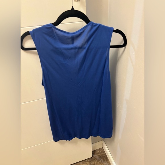Lanston Revolve Royal Blue Flowy Lightweight Tank Top Size Small NWT - Picture 2 of 3